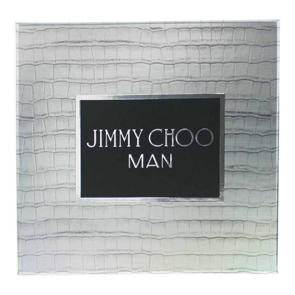 Jimmy Choo Man 2 Piece Gift Set: Eau de Toilette 50ml - Shower Gel 100ml - Box
