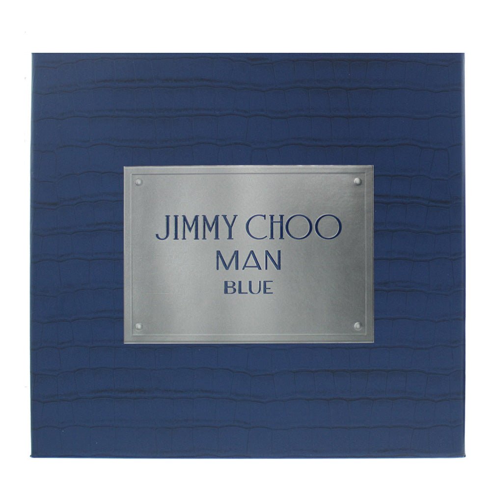 Jimmy Choo Man Blue 2 Piece Gift Set: Eau de Toilette 50ml - Shower Gel 100ml - Box