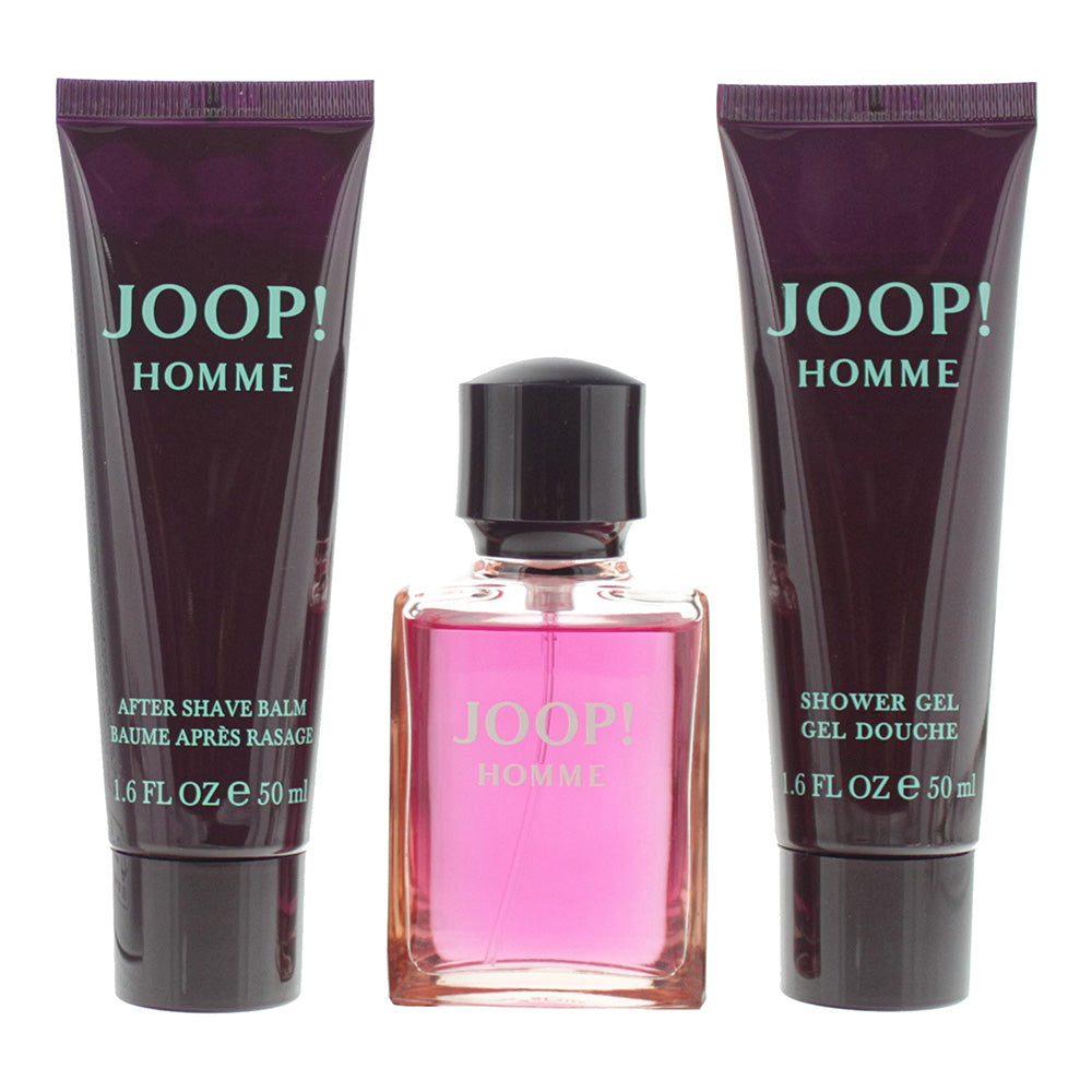 Joop! Homme 3 Piece Gift Set: Eau de Toilette 30ml - Aftershave Balm 50ml - Show - Product
