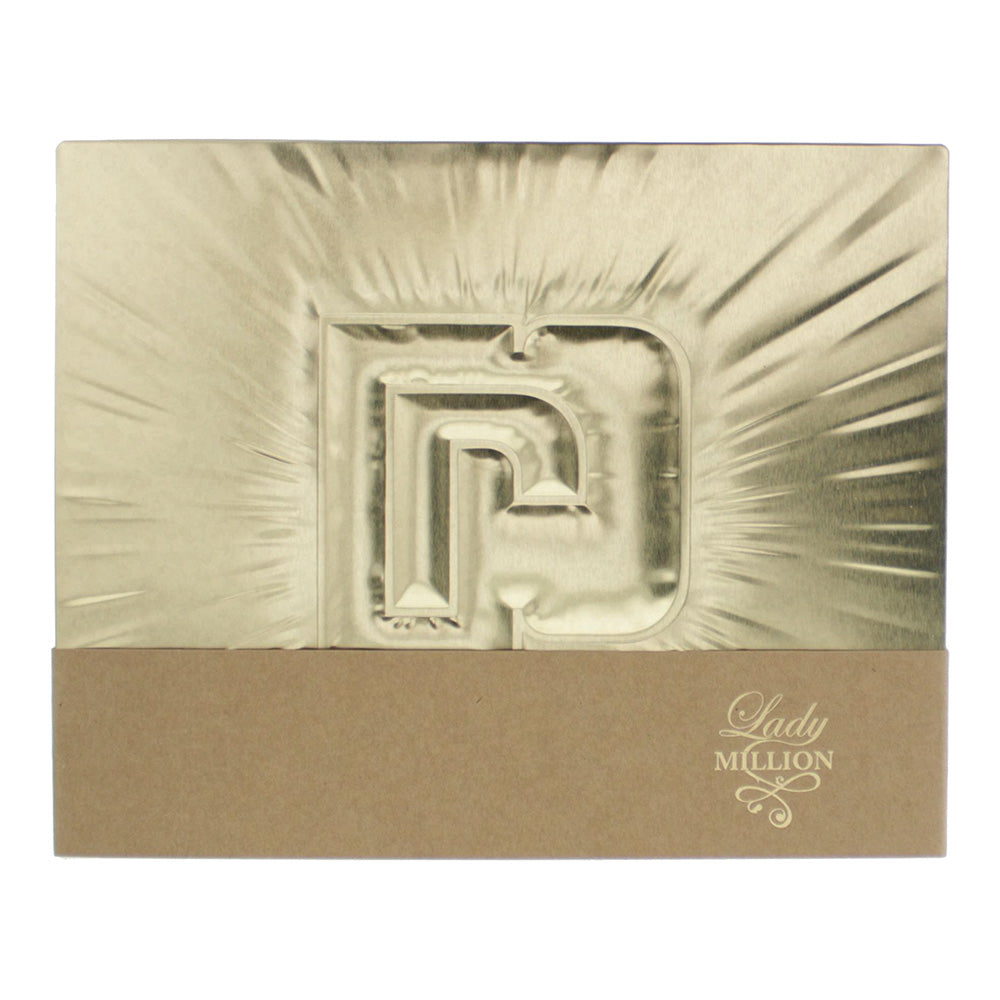 Paco Rabanne Lady Million 3 Piece Gift Set: Eau de Parfum 50ml - Eau de Parfum 1 - Box