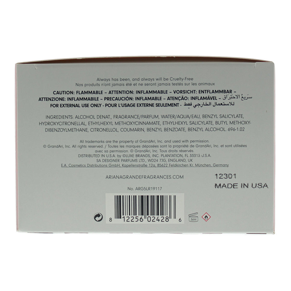 Ariana Grande Thank U Next Eau De Parfum 50ml