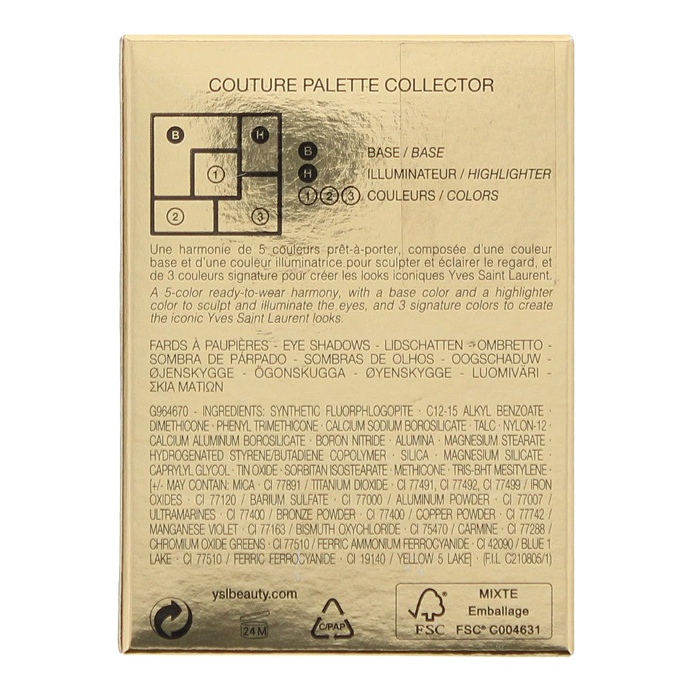 Yves Saint Laurent Couture Palette Collector Yconic Purple Eye Palette 5g