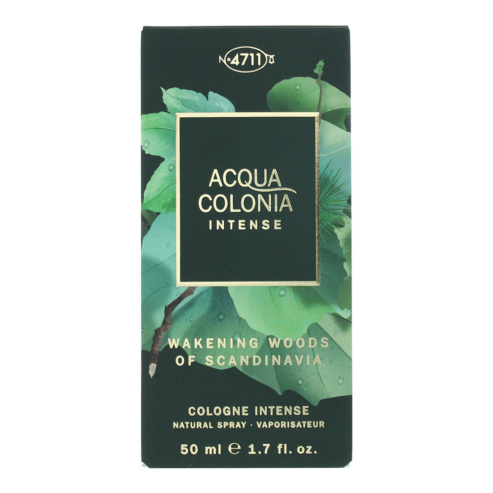 4711 Acqua Colonia Intense Wakening Woods Of Scandinavia Eau de Cologne 50ml - Box