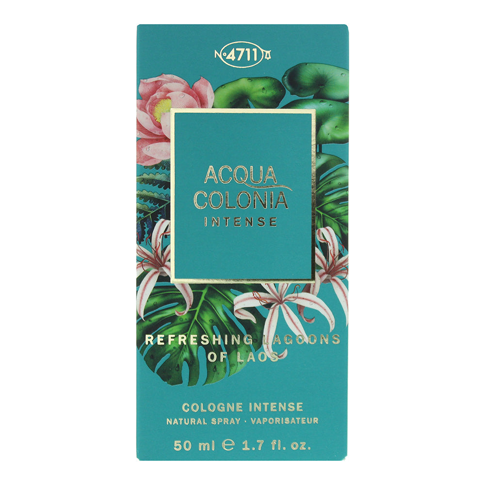 4711 Acqua Colonia Intense Refreshing Lagoons Of Laos Eau de Cologne 50ml - Box