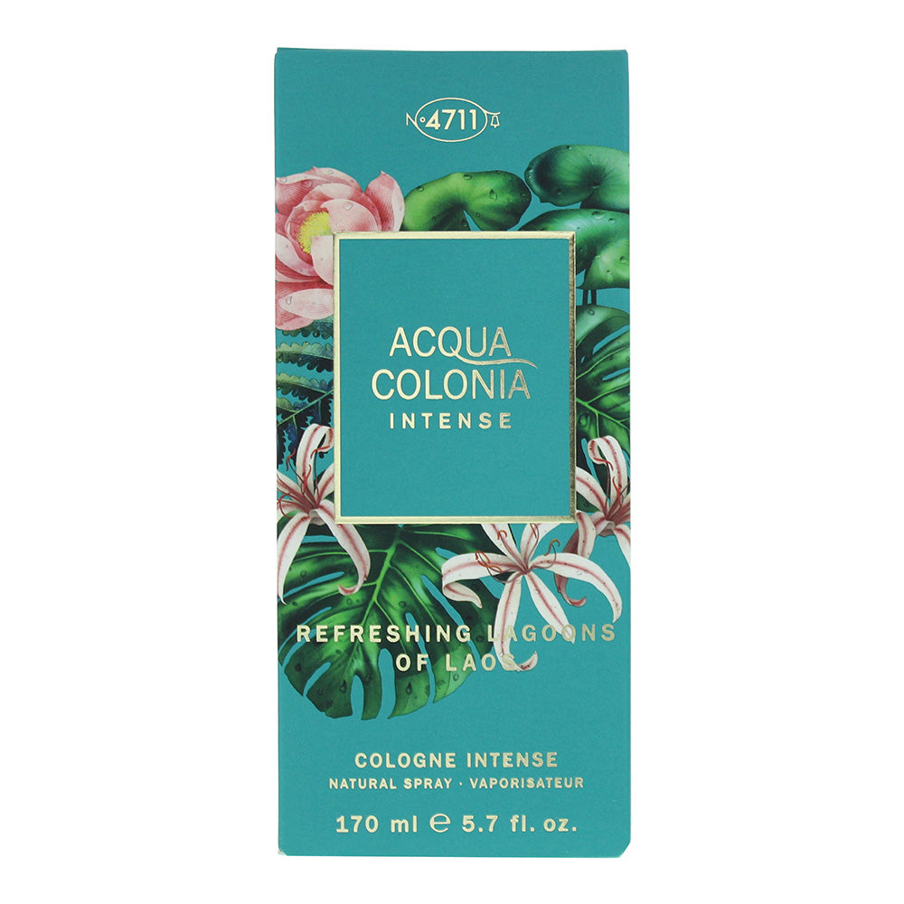 4711 Acqua Colonia Intense Refreshing Lagoons Of Laos Eau de Cologne 170ml - Box