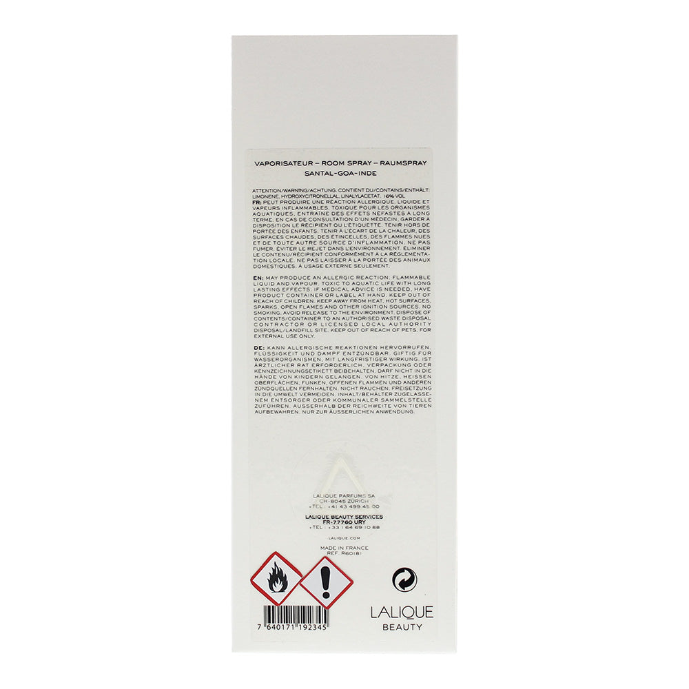 Lalique Santal Goa-Inde Room Spray 100ml