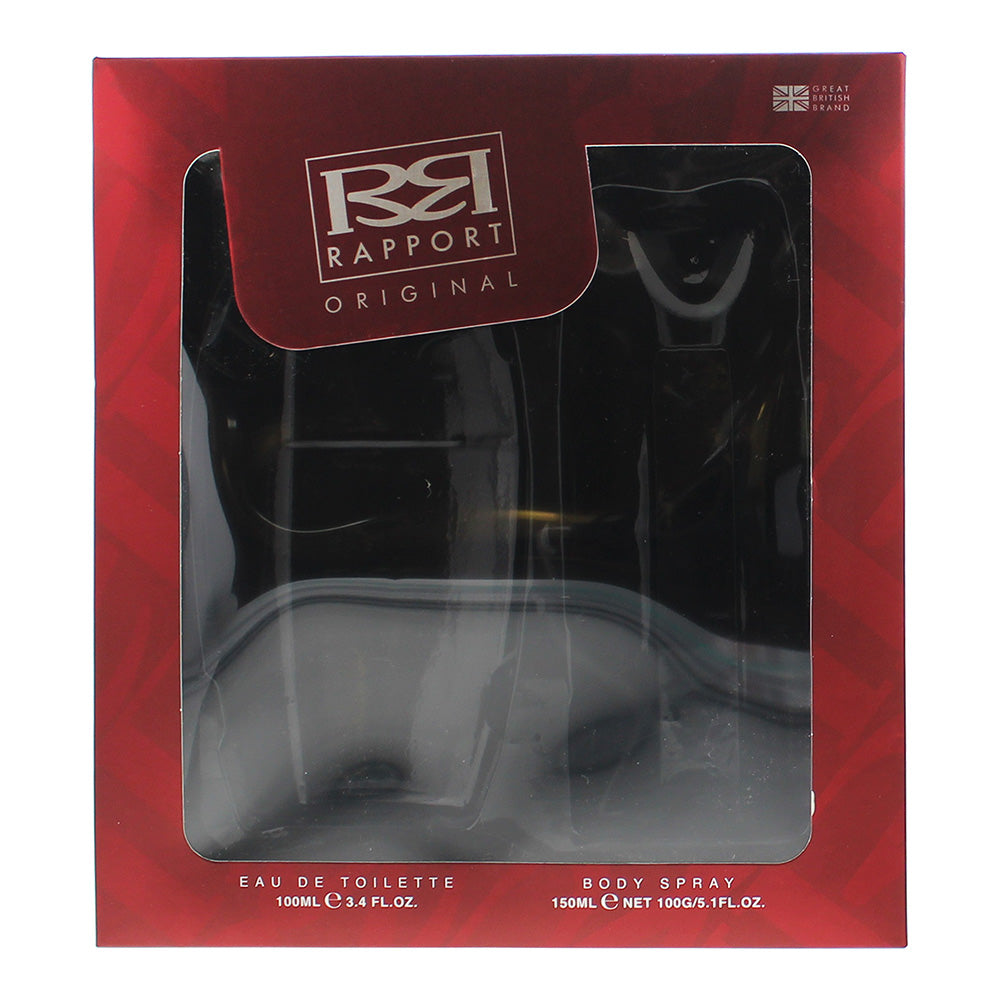 Rapport Original 2 Piece Gift Set: Eau de Toilette 100ml - Deodorant Body Spray  - Box