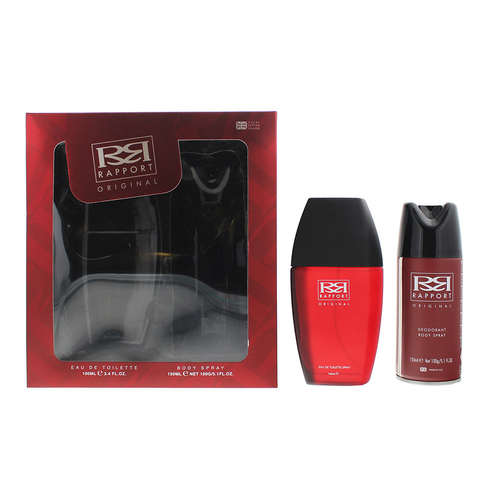 Rapport Original 2 Piece Gift Set: Eau De Toilette 100ml - Body Spray 150ml