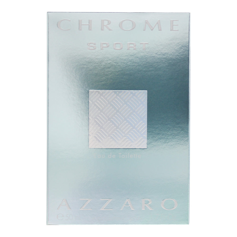 Azzaro Chrome Sport Eau de Toilette 50ml - Box