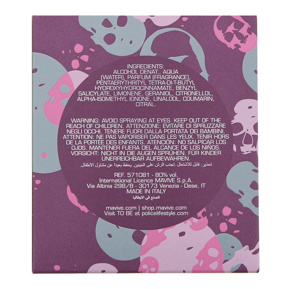 Police To Be Camouflage Pink Eau De Parfum 75ml