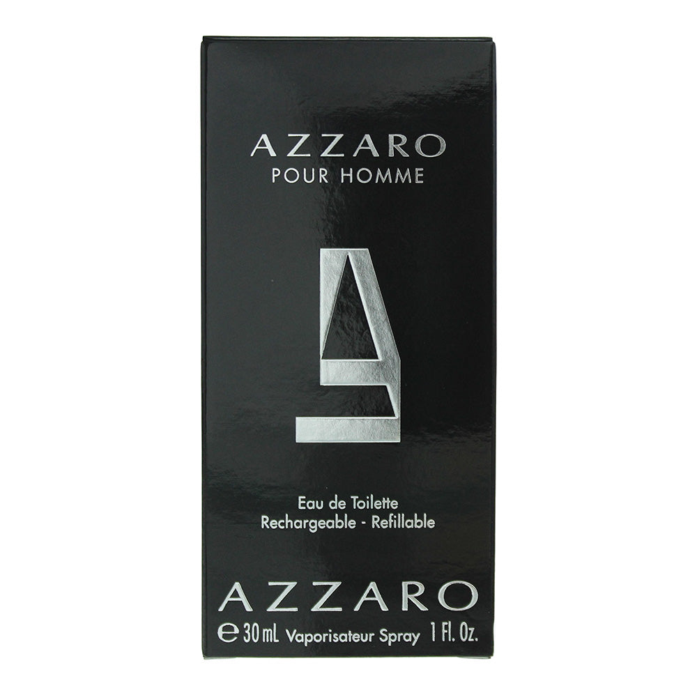 Azzaro Pour Homme Refillable Eau de Toilette 30ml - Box