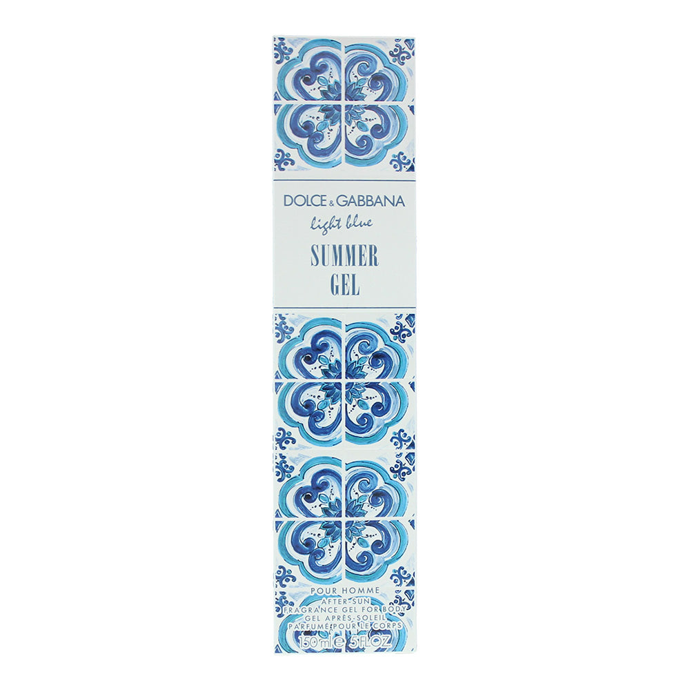 Dolce & Gabbana Light Blue Summer Gel After Sun Gel 150ml - Box