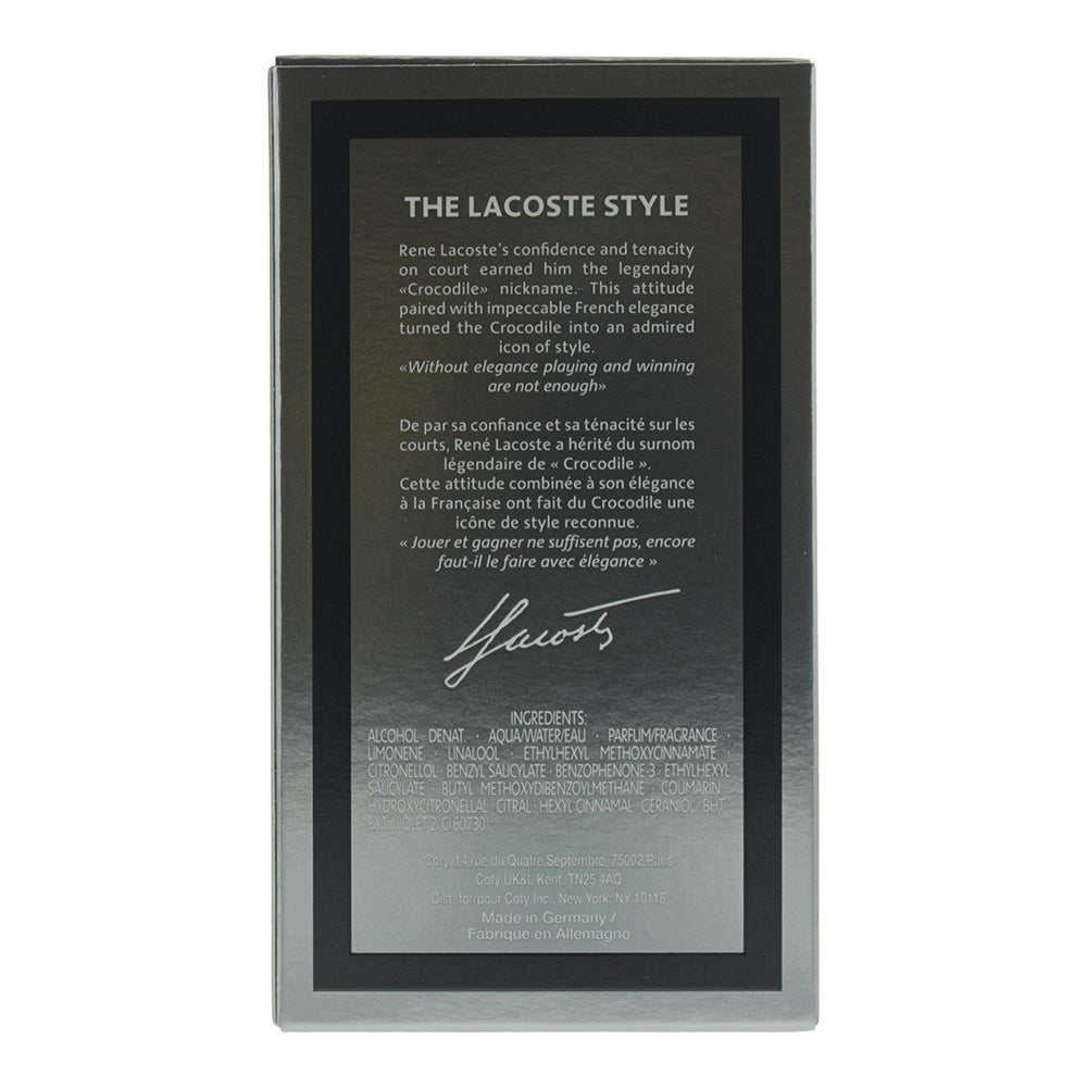 Lacoste L'homme Timeless Eau De Toilette 50ml