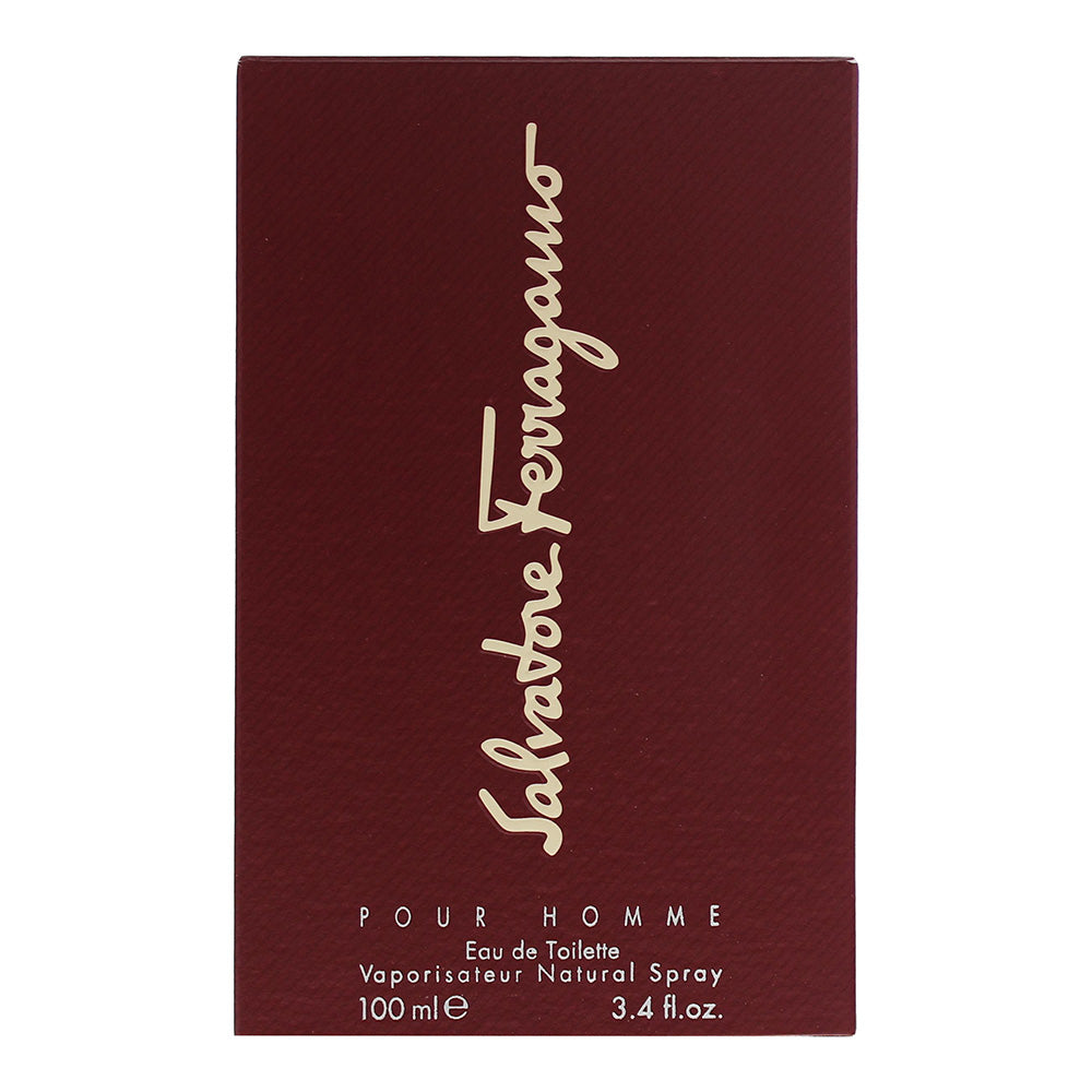 Salvatore Ferragamo Pour Homme Eau de Toilette 100ml - Box