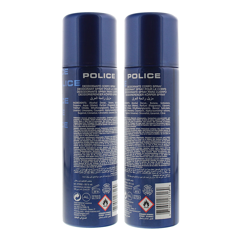 Police Cosmopolitan Deodorant Spray 200ml