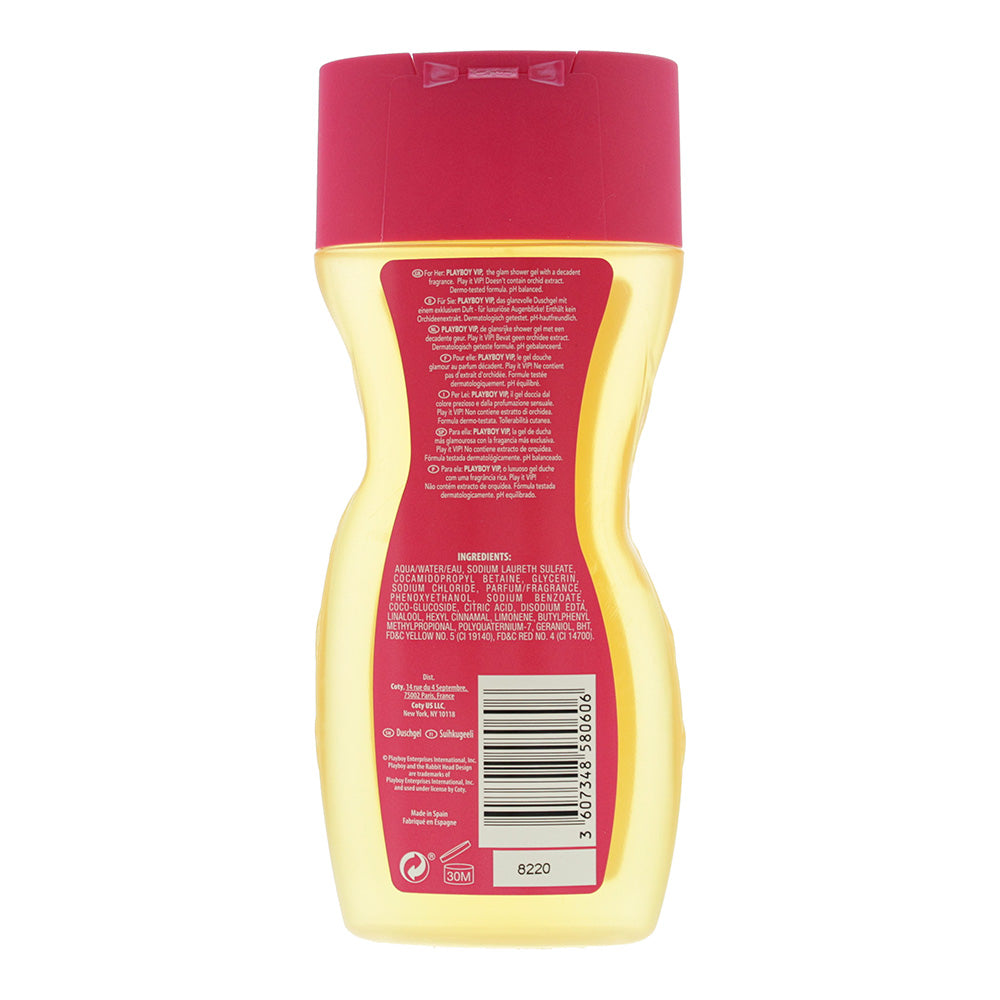 Playboy Vip Glam Orchid Scent Shower Gel 250ml