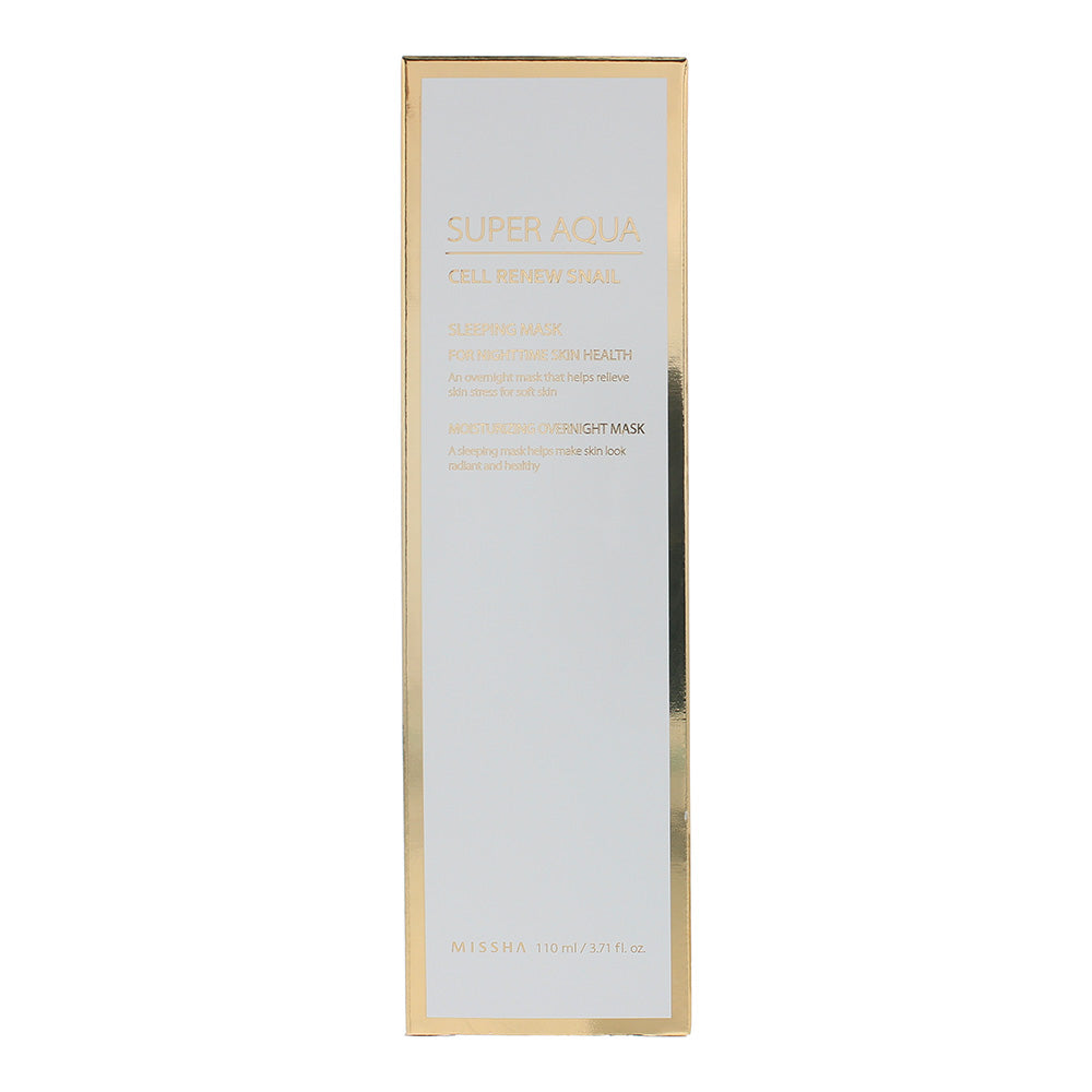 Missha Super Aqua Cell Renew Snail Sleeping Mask 110ml - Box