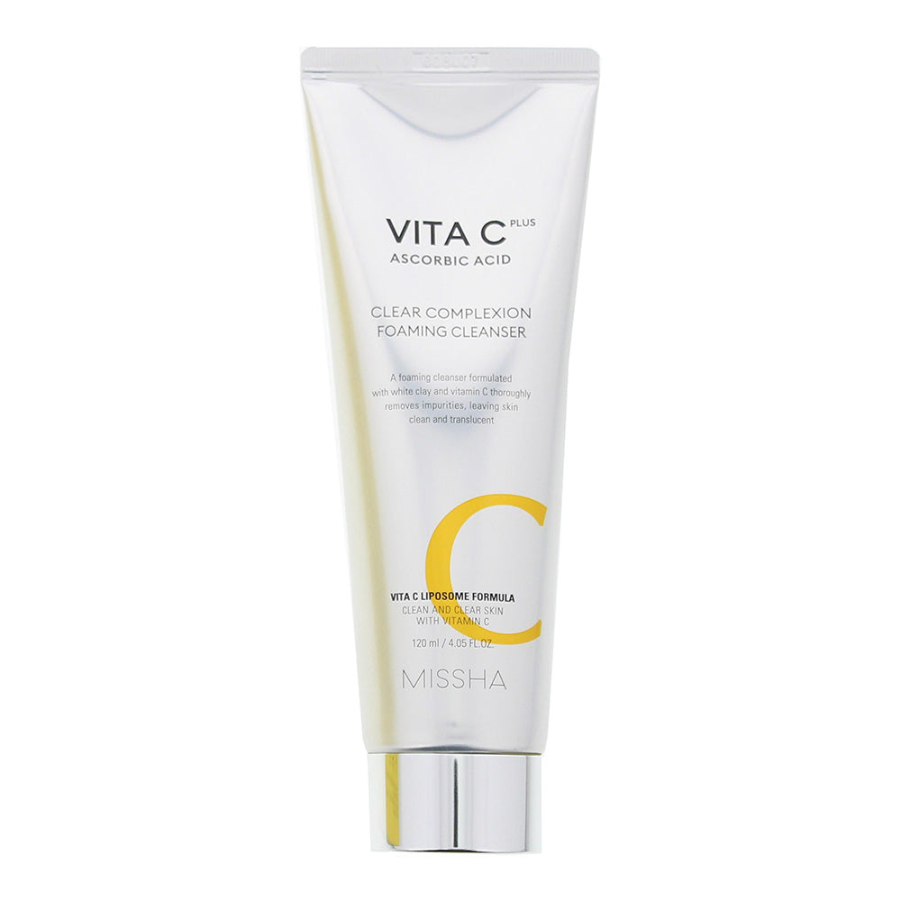 Missha Vita C Plus Clear Complexion Foaming Cleanser 120ml - Product
