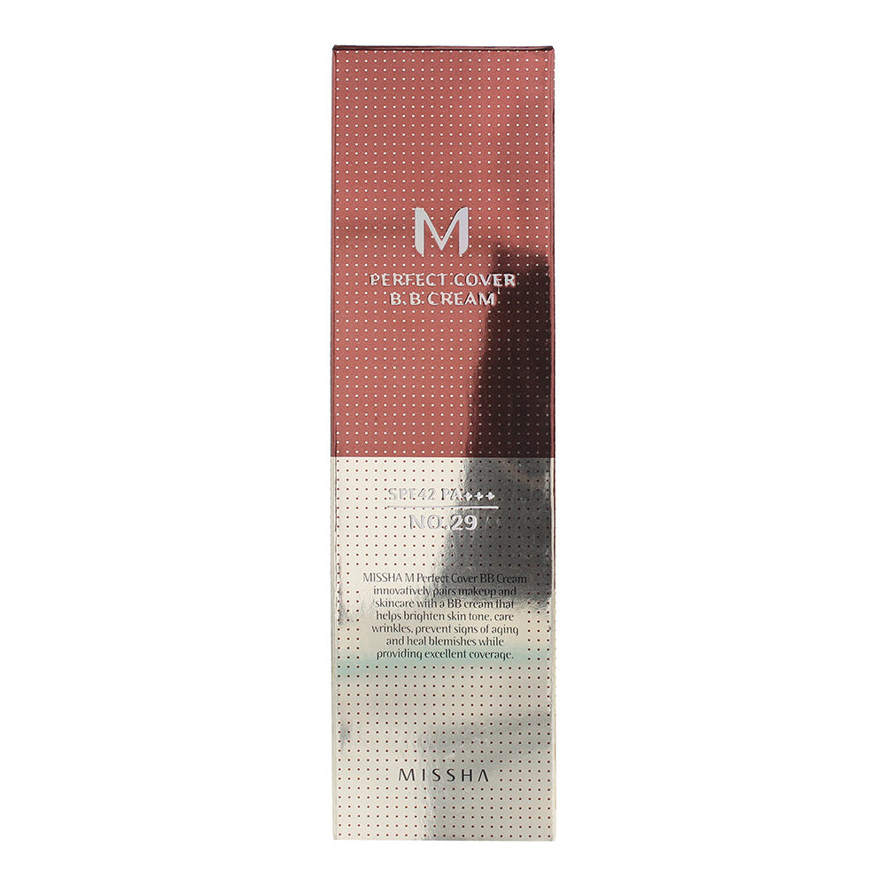 Missha Perfect Cover No.29 Caramel Beige Bb Cream SPF42 50ml - Box