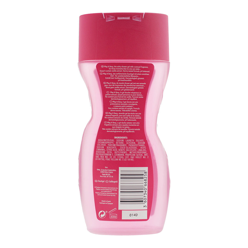 Playboy Play It Sexy Sensual Vanilla Shower Gel 250ml