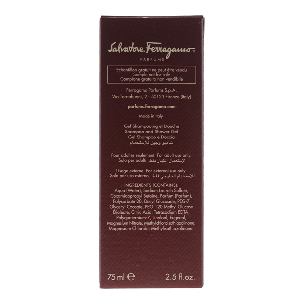 Salvatore Ferragamo Pour Homme Shower Gel & Shampoo 75ml