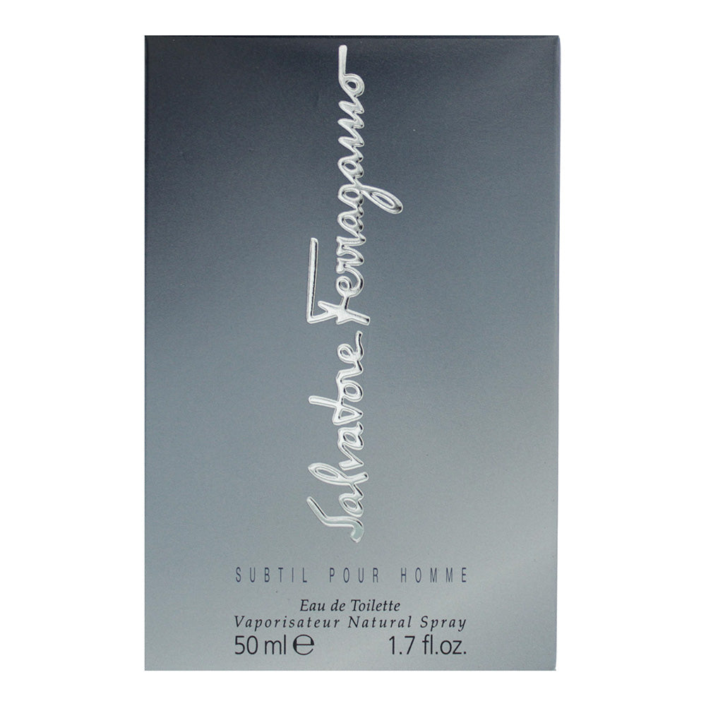 Salvatore Ferragamo Subtil Pour Homme Eau de Toilette 50ml - Box