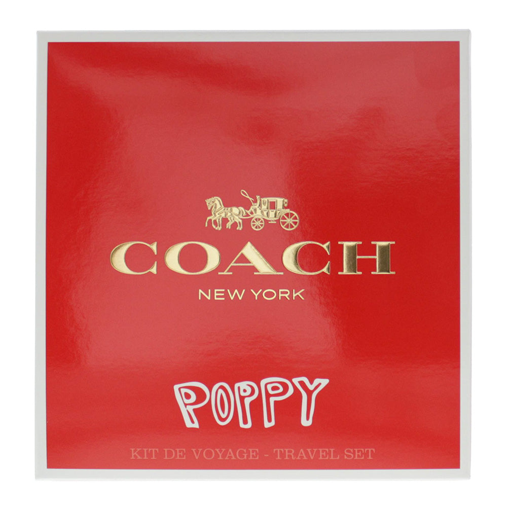Coach Poppy 2 Piece Gift Set: Eau de Parfum 100ml - Body Lotion 100ml - Box