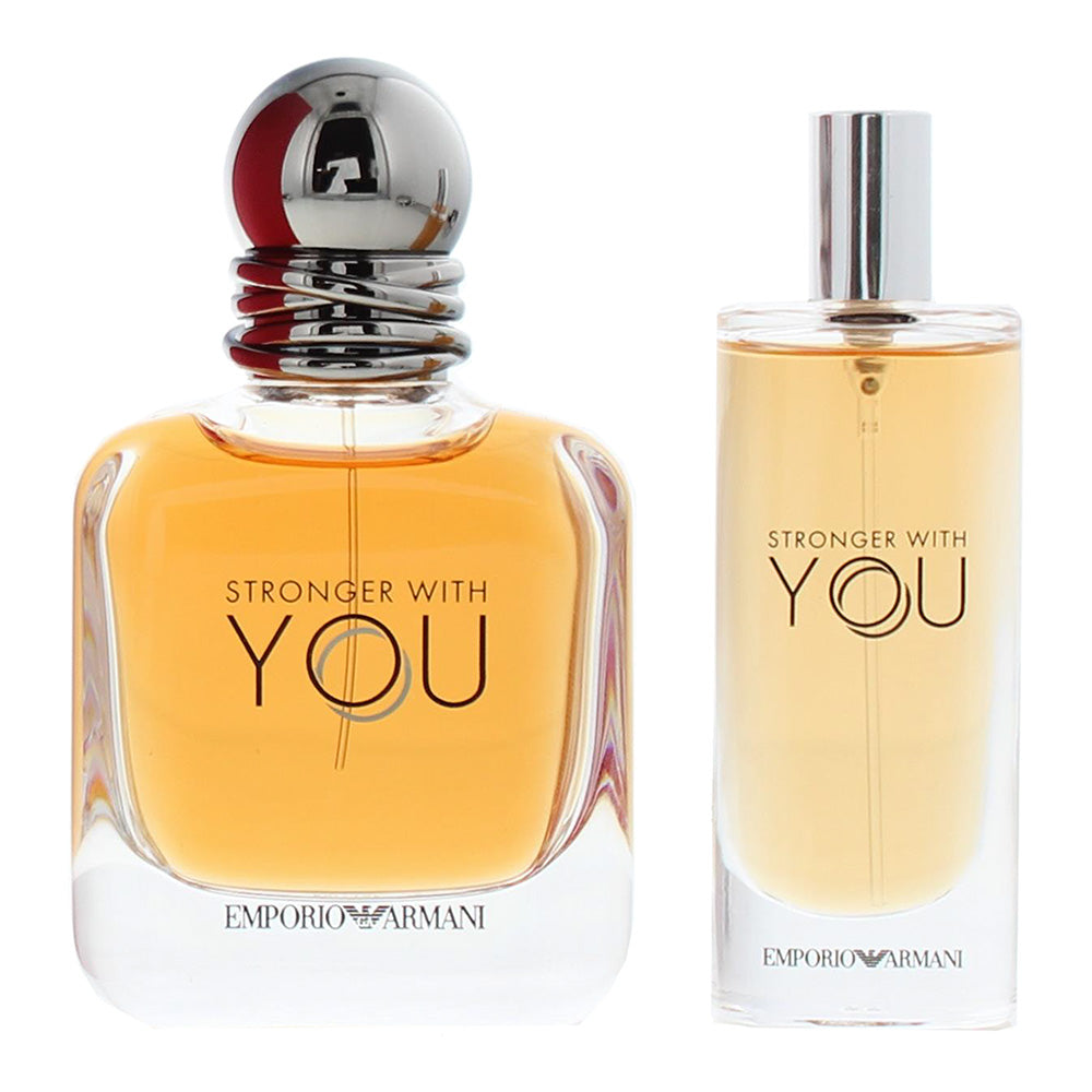 Emporio Armani Stronger With You 2 Piece Gift Set: Eau de Toilette 50ml - Eau de - Product