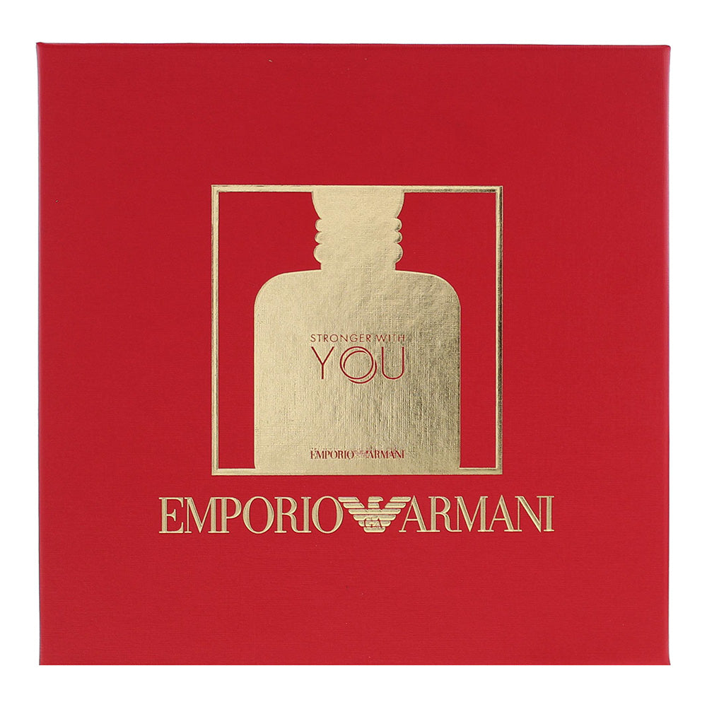 Emporio Armani Stronger With You 2 Piece Gift Set: Eau de Toilette 50ml - Eau de - Box