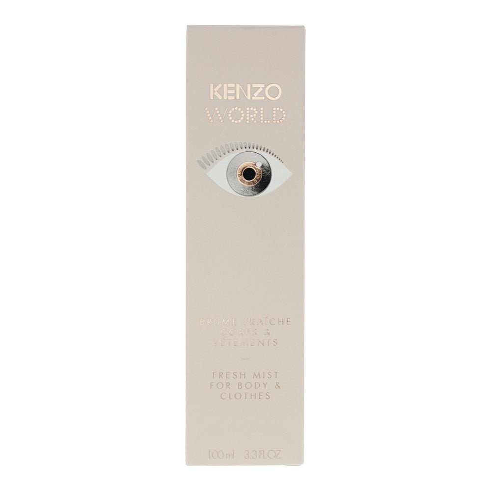 Kenzo World Body Mist Spray  100ml - Box