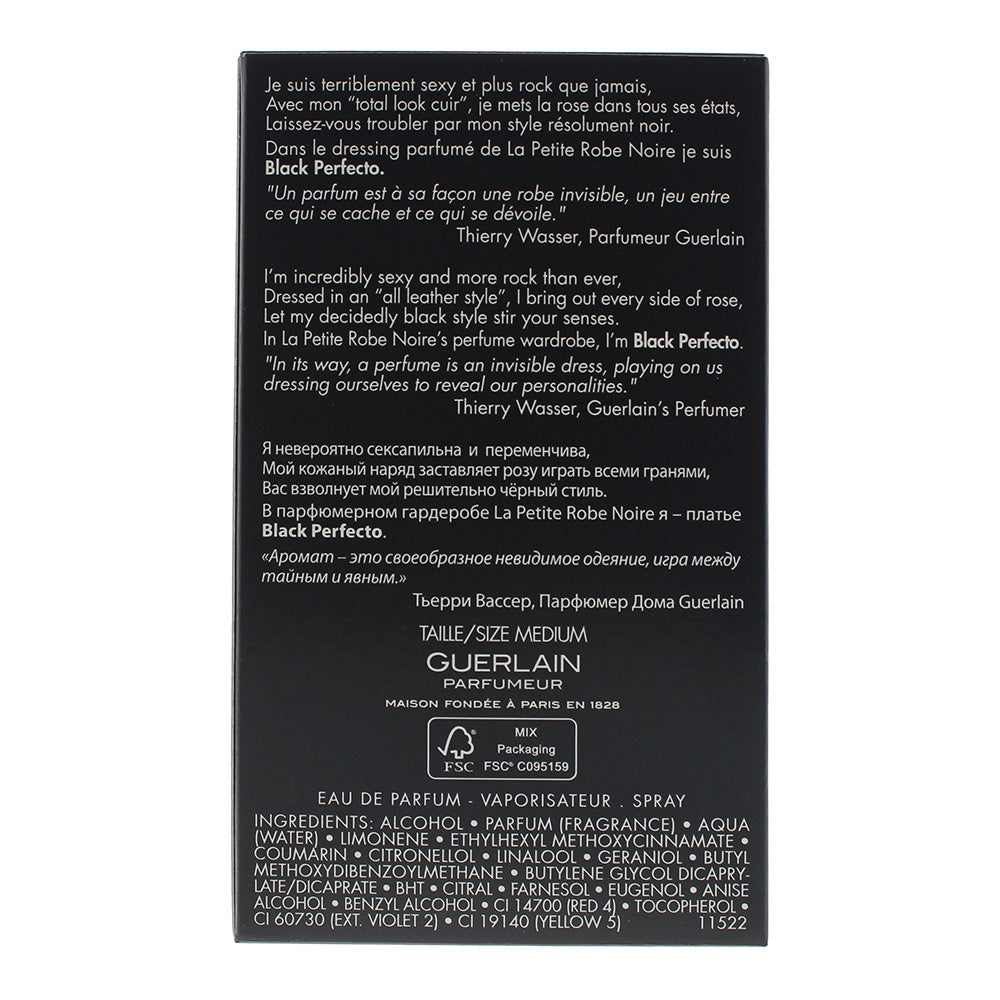 Guerlain Black Perfecto La Petite Robe Noire Eau de Parfum Florale 50ml