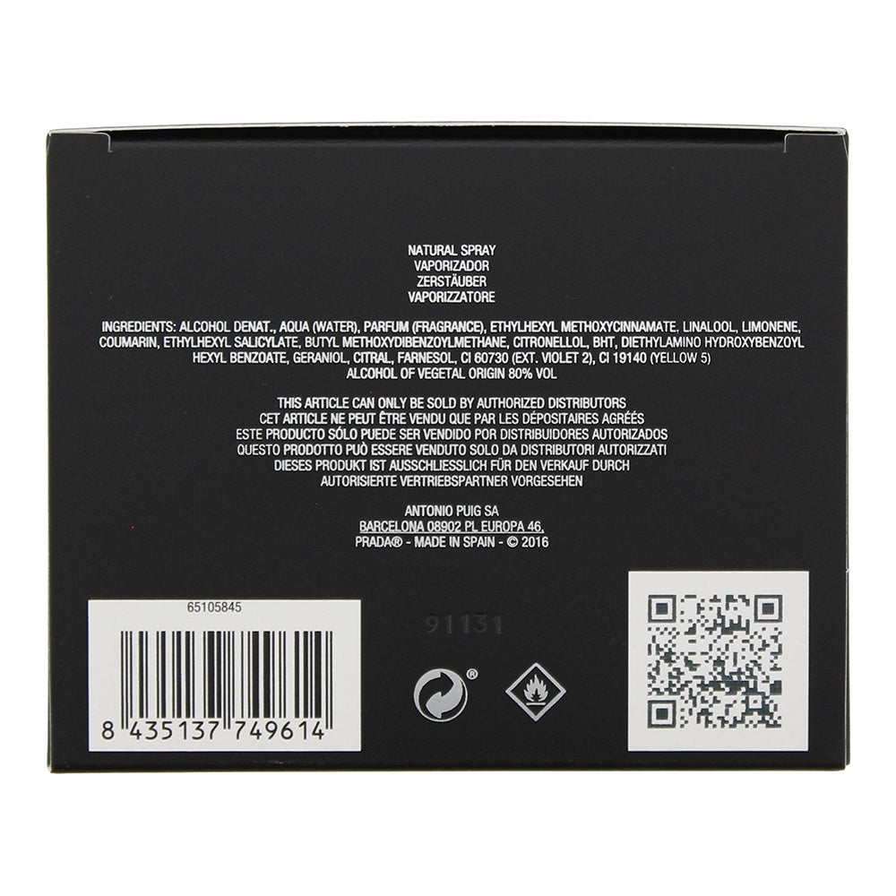 Prada L'homme Eau De Toilette 150ml