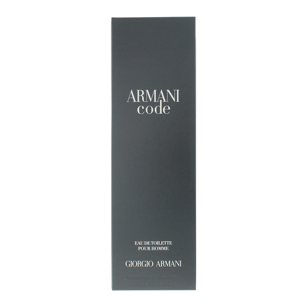 Giorgio Armani Code Pour Homme Eau de Toilette 125ml - Box