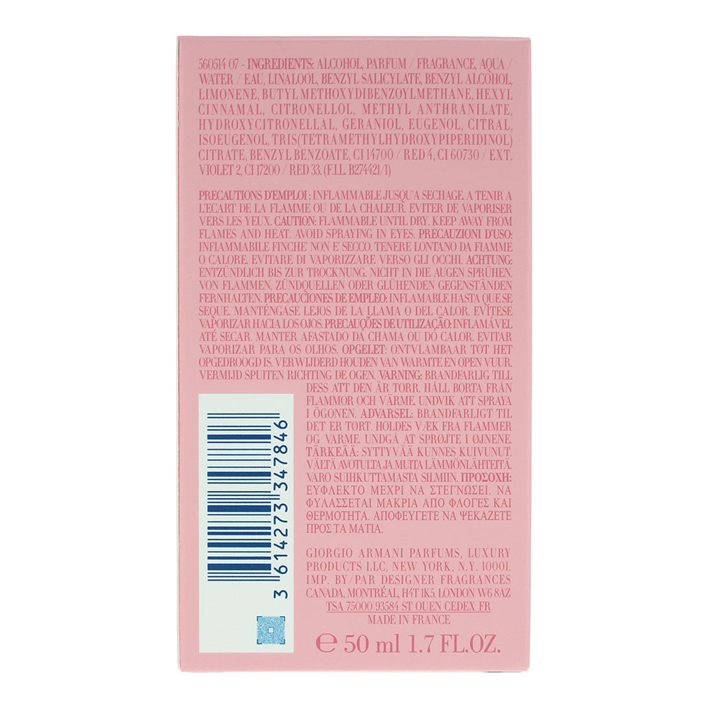 Giorgio Armani My Way Intrense Eau De Parfum 50ml Refillable