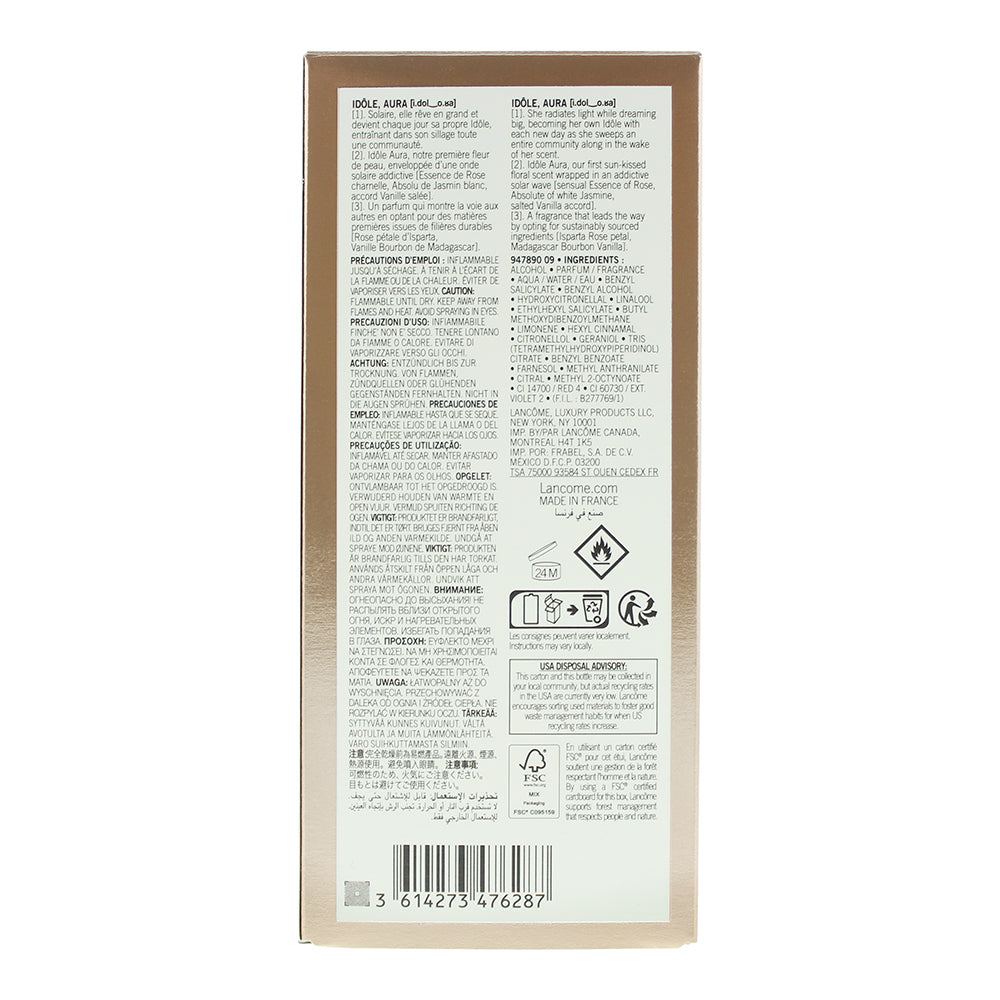 Lancôme Idôle Aura Eau De Parfum 50ml