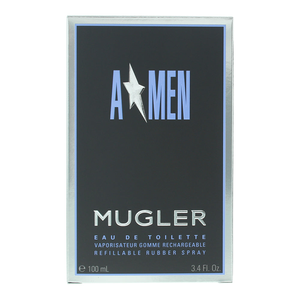 Mugler A*Men Refillable Eau de Toilette 100ml - Box