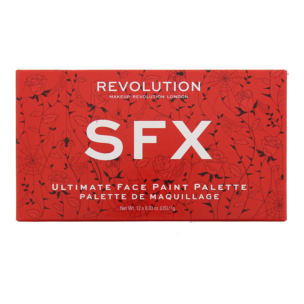 Revolution SFX Face Paint Palette 12 x 1g - Box