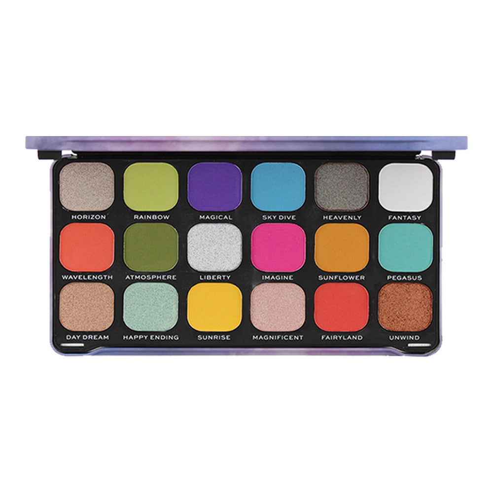 Revolution Rainbow Eye Shadow Palette 18 x 1.1g - Product