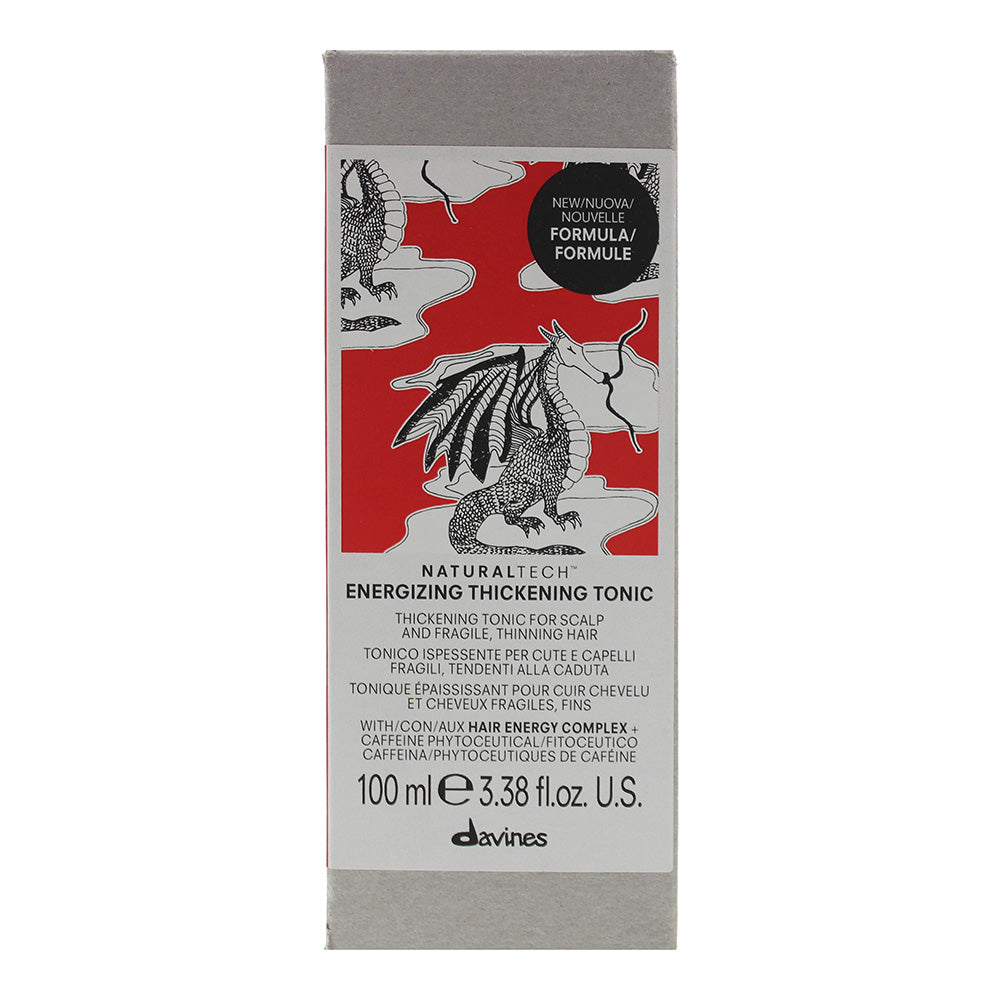 Davines Naturaltech Energizing Thickening Tonic For Scalp 100ml - Box
