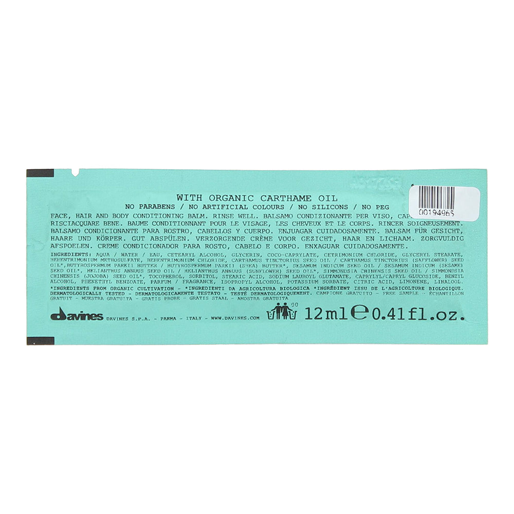 Davines Authentic Moisturising Balm For Hair & Body 12ml