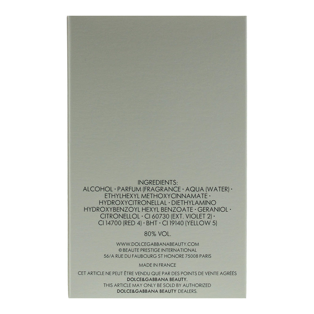 Dolce & Gabbana 3 L'imperatrice Eau de Toilette 50ml - Ingredients