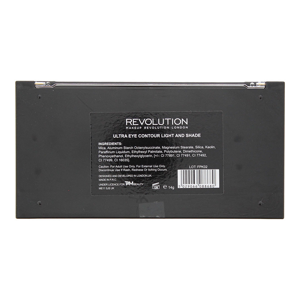 Revolution Ultra Eye Contour Light And Shade Eye Contour Palette 14g