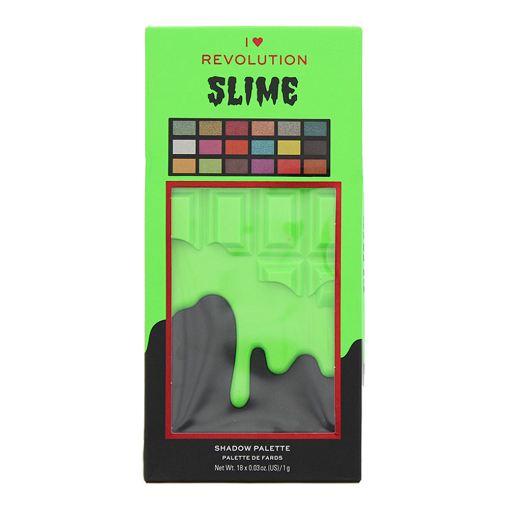 Revolution I Heart Revolution Slime Eye Shadow Palette 18 x 1g - Box