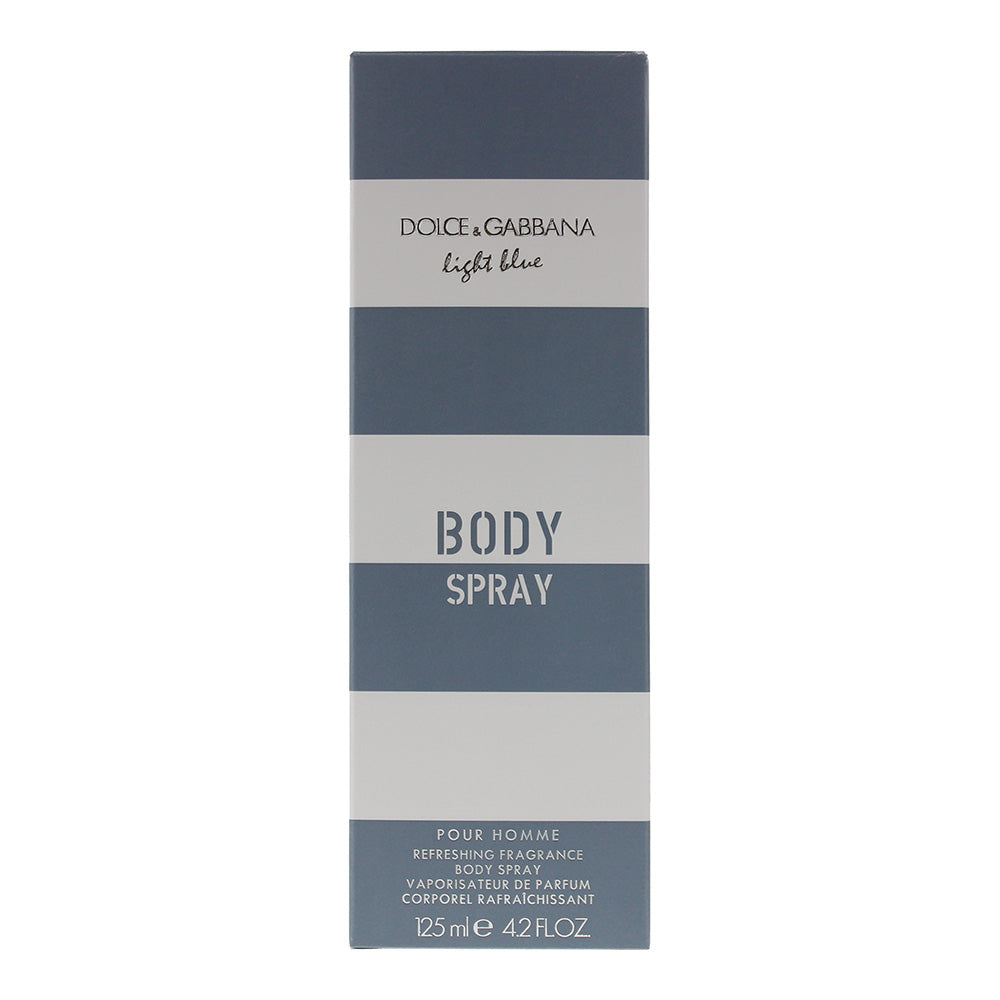 Dolce & Gabbana Light Blue Pour Homme Body Spray 125ml - Box