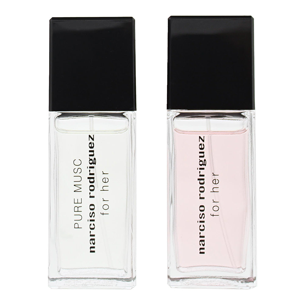Narciso Rodriguez 2 Piece Gift Set: For Her Eau de Toilette 20ml - For Her Pure Musc Eau de Parfum 20ml - Product