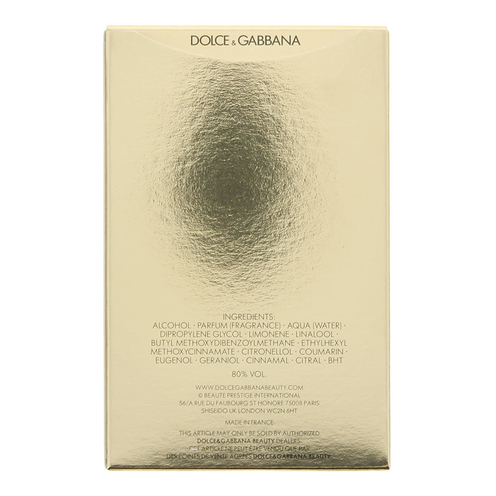 Dolce & Gabbana The One Gold For Men Eau de Parfum 100ml