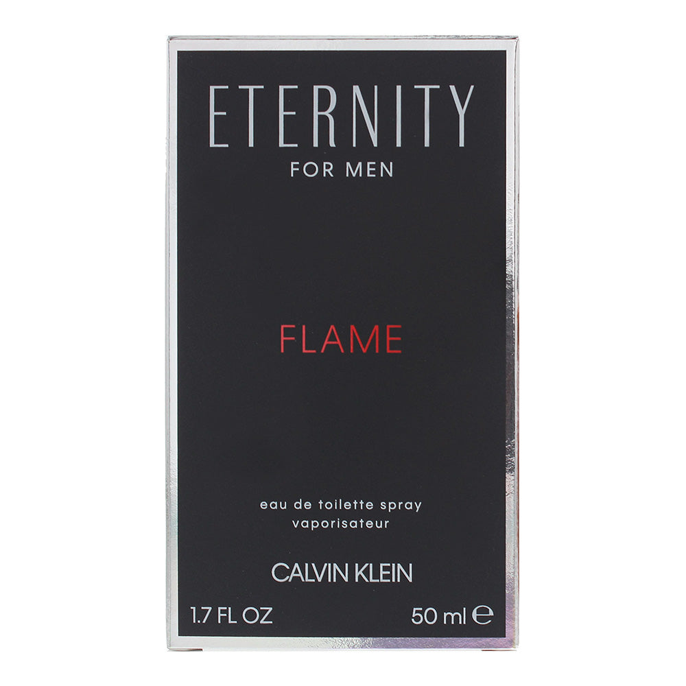 Calvin Klein Eternity For Men Flame Eau de Toilette 50ml - Box