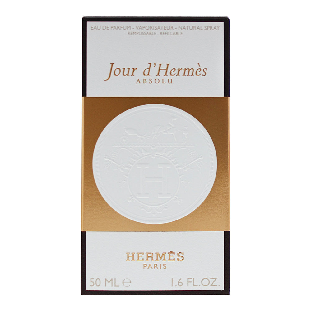 Hermès Jour D'hermès Absolu Eau de Parfum 50ml Refillable - Box