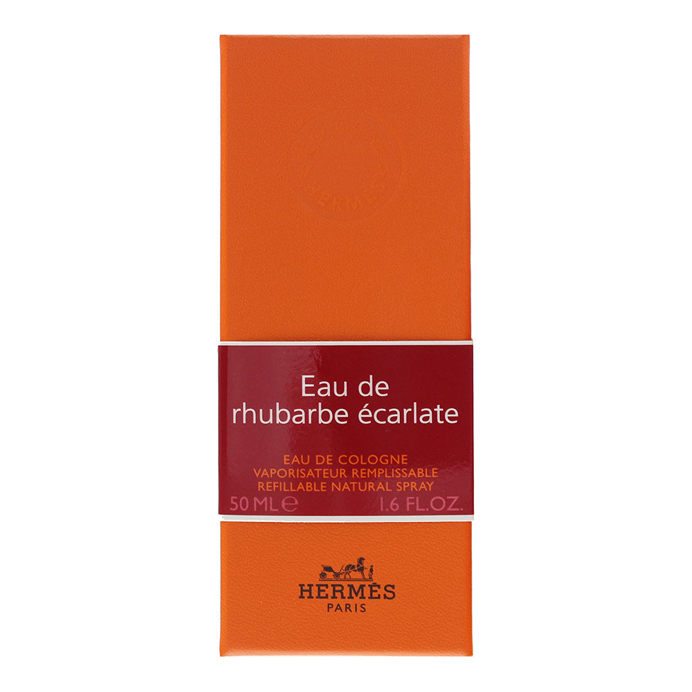 Hermès Eau De Rhubarbe Écarlate Eau de Cologne 50ml - Box