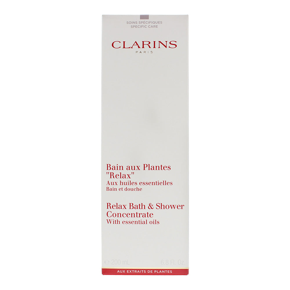 Clarins Relax Bath & Shower Concentrate 200ml - Box